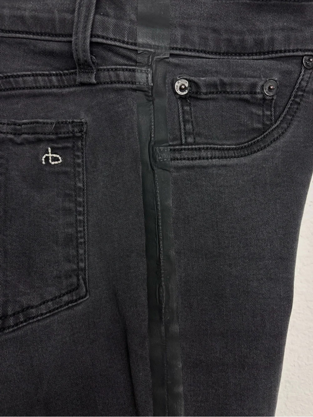 rag & bone washed black